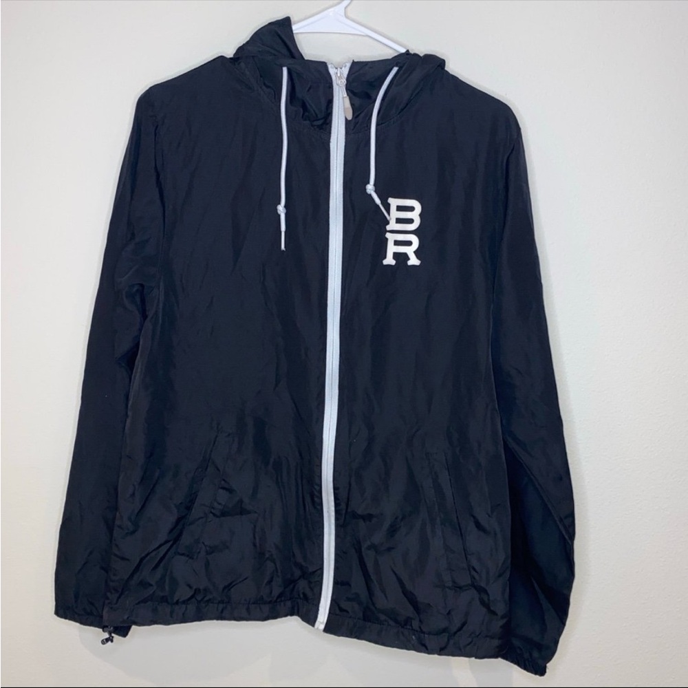 Black Rock Coffee Lightweight Jacket / Windbreaker Size Small